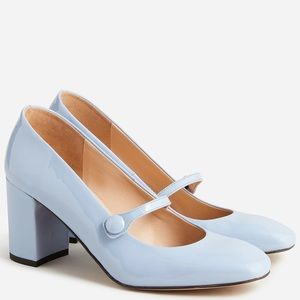 J Crew Maisie Mary Jane heels in Italian patent leather size 5